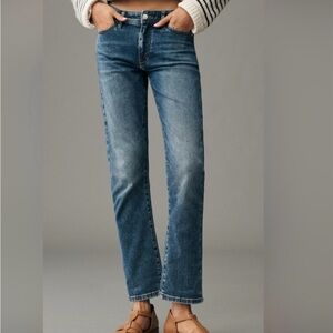 Anthropologie Pilcro & The Letterpress Low Rise Straight Jeans Size 28